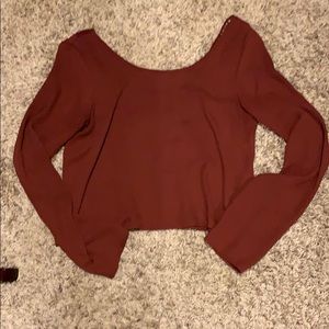 Long sleeve Crop top